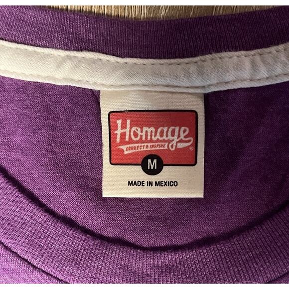 Chris Paul Homage Phoenix Suns Purple Graphic TShirt - Picture 2 of 2